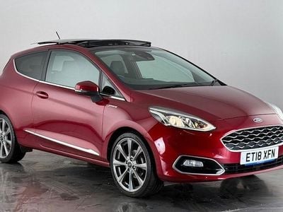 Red Used 2018 Ford Fiesta Vignale Hatchback | £11,150 (Fair price)