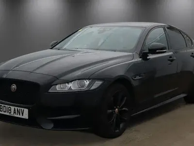 Used Jaguar XF R-Sport 200 HP (147 kW) 2018 Black Sedan