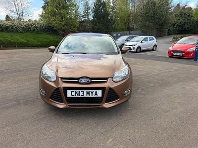Used Ford Focus Titanium 2013 Brown Hatchback