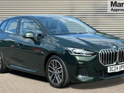 Used BMW 220 Active Tourer M Sport 168 HP (123 kW) 2024 Green MPV