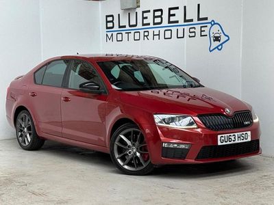 Red Used 2013 Skoda Octavia vRS Hatchback | £5,495 (Fair price)