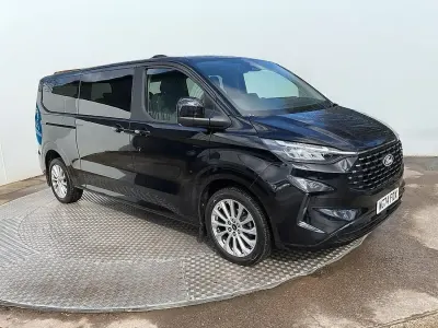 Used Ford Tourneo Custom Titanium 170 HP (125 kW) 2024 Black Van