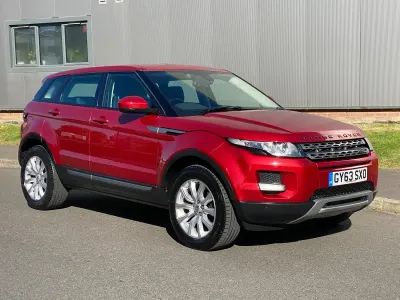 Used Land Rover Range Rover evoque Pure 2013 Red SUV