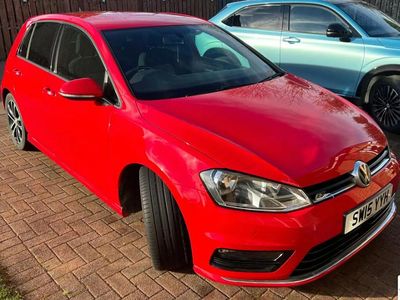 Used VW Golf VII Sportline 150 HP (110 kW) 2015 Red Hatchback