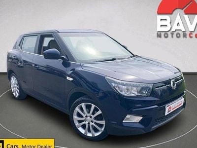 Used Ssangyong (KGM) Tivoli 115 HP (84 kW) 2016 Blue SUV