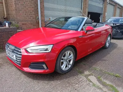 Używany Audi A5 Cabriolet Sport 190 KM (139 kW) 2018 Czerwony Kabriolet