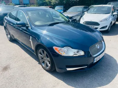 Used Jaguar XF Luxury 2011 Blue Sedan