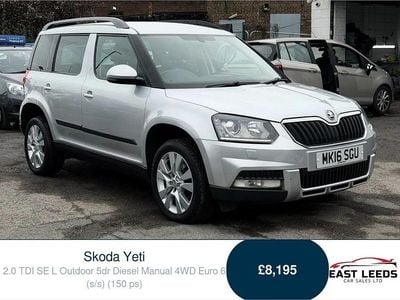 Used Skoda Yeti SE L 150 HP (110 kW) 2016 Silver SUV