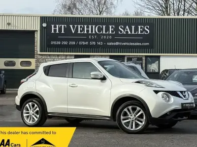 Usado Nissan Juke N-Connecta 115 CV (84 kW) 2017 Blanco SUV