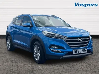Used Hyundai Tucson SE 2015 Blue SUV