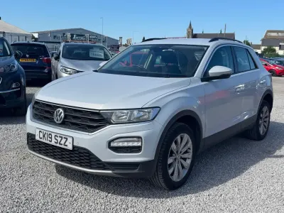 Begagnad VW T-Roc SE 115 HK (84 kW) 2019 Silver SUV