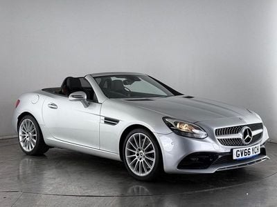 Silver Used 2017 Mercedes SLC200 AMG line Cabriolet | £12,750 (Fair price)