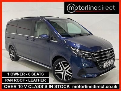 Used Mercedes V300 Exclusive 2024 Blue MPV