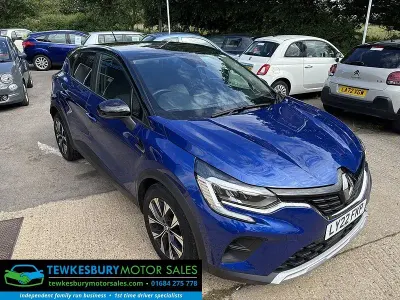 Used Renault Captur LIMITED 2022 Iron blue with diamond black roof SUV