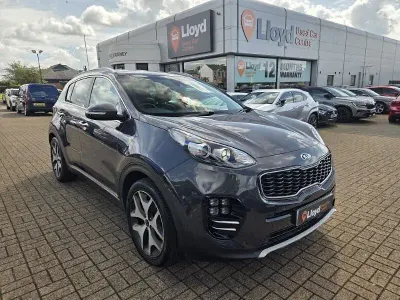 Used Kia Sportage GT-Line 147 HP (108 kW) 2017 Silver SUV