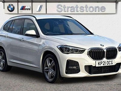White Used 2021 BMW X1 M Sport SUV | £25,990 (Expensive)