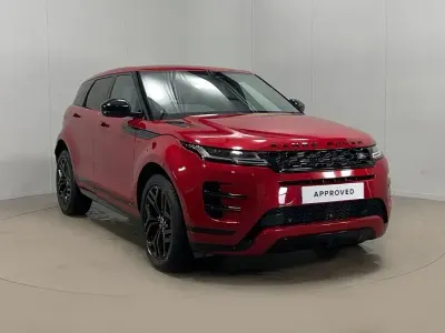Begagnad Land Rover Range Rover evoque HSE Dynamic 204 HK (150 kW) 2021 Röd SUV