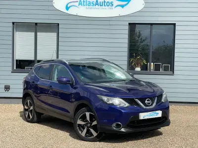 Used Nissan Qashqai N-TEC 110 HP (80 kW) 2015 Blue SUV