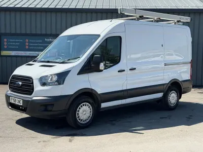 Used Ford Transit 130 HP (95 kW) 2018 White Van