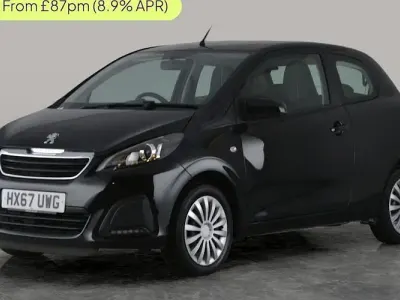 Begagnad Peugeot 108 Active 68 HK (50 kW) 2017 Svart Halvkombi
