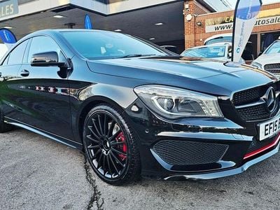 Black Used 2015 Mercedes CLA250 AMG Sedan | £11,995