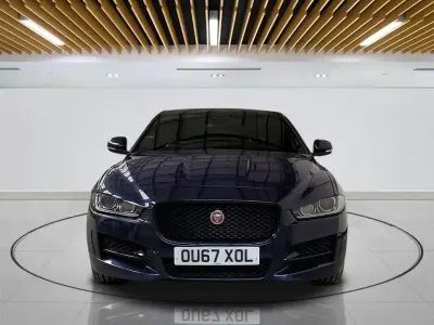 Used Jaguar XE R-Sport 240 HP (176 kW) 2017 Blue Sedan