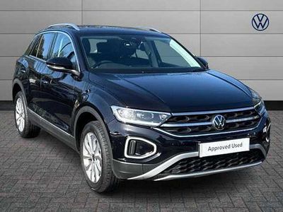 Begagnad VW T-Roc Style 150 HK (110 kW) 2025 Svart SUV