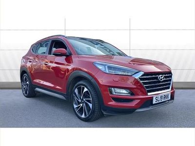 Used Hyundai Tucson Premium SE 177 HP (130 kW) 2019 Red SUV