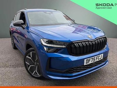 Used Skoda Kodiaq SportLine 190 HP (139 kW) 2025 Race blue metallic SUV