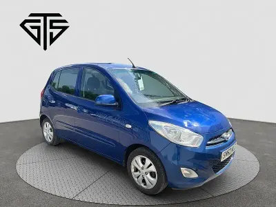 Used Hyundai i10 Active 2012 Blue Hatchback