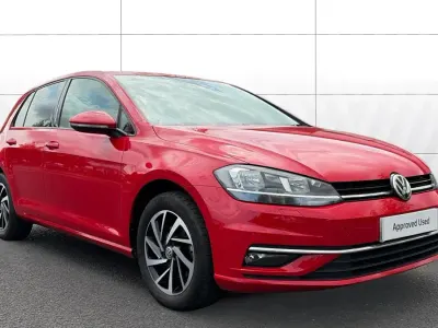 Used VW Golf VII Match 150 HP (110 kW) 2019 Red Hatchback