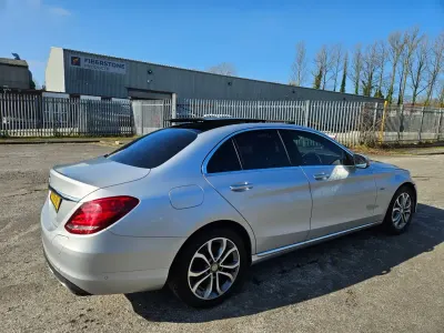 Usado Mercedes C350e Premium Plus 2016 Prateado Sedan