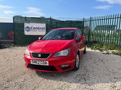 Begagnad Seat Ibiza SE 2012 Röd Halvkombi