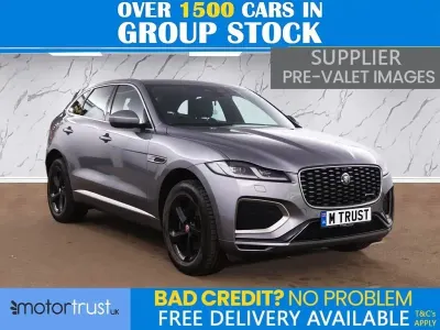 Używany Jaguar F-Pace R-Dynamic 204 KM (150 kW) 2021 Szary SUV