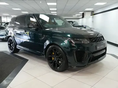 Used Land Rover Range Rover Sport SVR 575 HP (422 kW) 2021 Green SUV