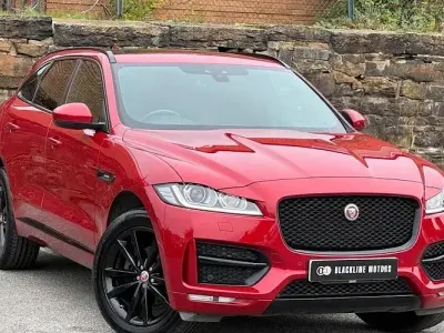 Used Jaguar F-Pace R-Sport 241 HP (177 kW) 2017 Red SUV