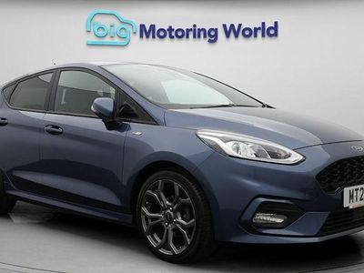 Used Ford Fiesta ST-Line 95 HP (69 kW) 2021 Blue Hatchback