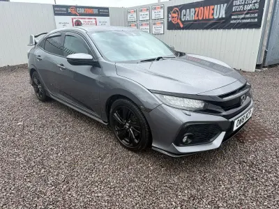 Używany Honda Civic Sport 182 KM (133 kW) 2018 Szary Hatchback