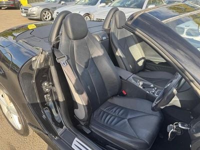 Used Mercedes SLK200 2008 Black Cabriolet