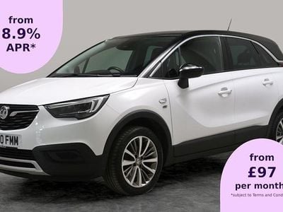 Used Vauxhall Crossland X S 110 HP (80 kW) 2020 White SUV