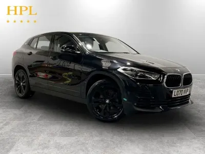 Begagnad BMW X2 Sport Line 136 HK (100 kW) 2021 Svart SUV