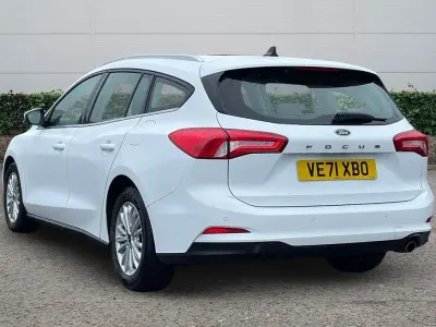 Used Ford Focus Titanium 2022 White Estate