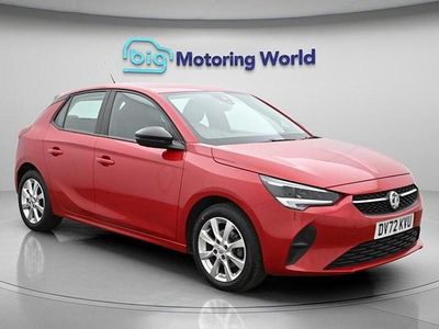 Used Vauxhall Corsa Design Edition 75 HP (55 kW) 2022 Red Hatchback