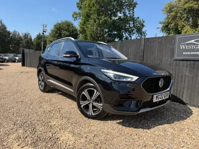 Used MG ZS Excite 111 HP (81 kW) 2022 Black SUV