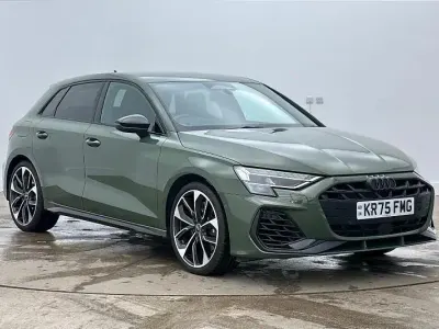 Used Audi S3 Sportback Black Edition 333 HP (244 kW) 2025 Green Hatchback