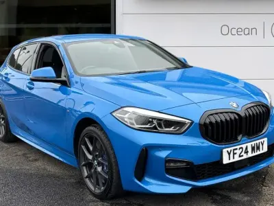 Used BMW 116 M Sport 114 HP (83 kW) 2024 Blue Hatchback
