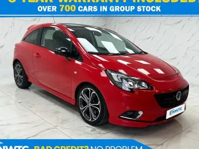 Used Vauxhall Corsa Edition 150 HP (110 kW) 2016 Red Hatchback