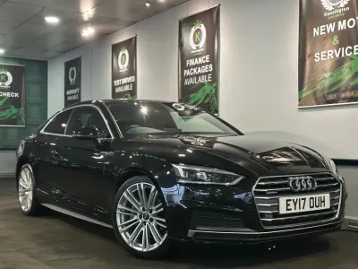 Begagnad Audi A5 S-Line 286 HK (210 kW) 2017 Svart Sportkupé
