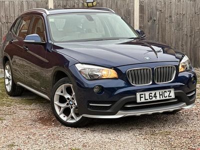 Blue Used 2014 BMW X1 xLine SUV | £4,499 (Fair price)