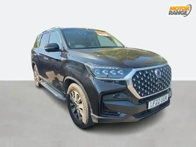 Used SsangYong Rexton 2022 Black SUV